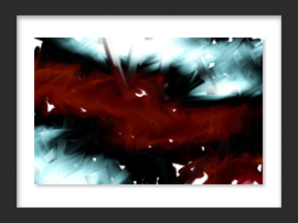 torn framed